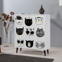 Hanah Home Multilüx Cats Armario Multiusos